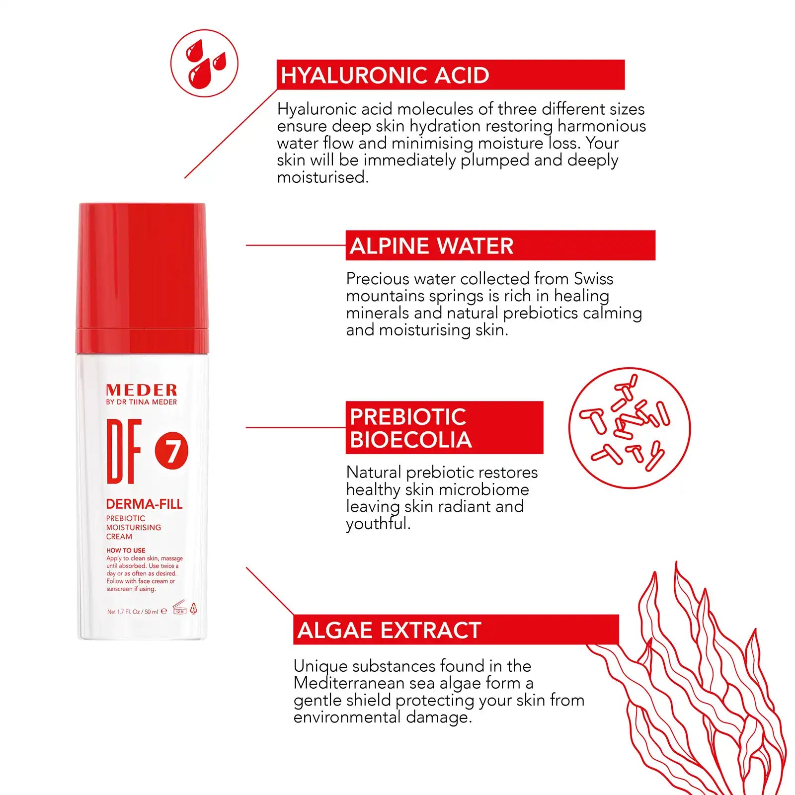 Derma-Fill Prebiotic moisturizer for all skin types