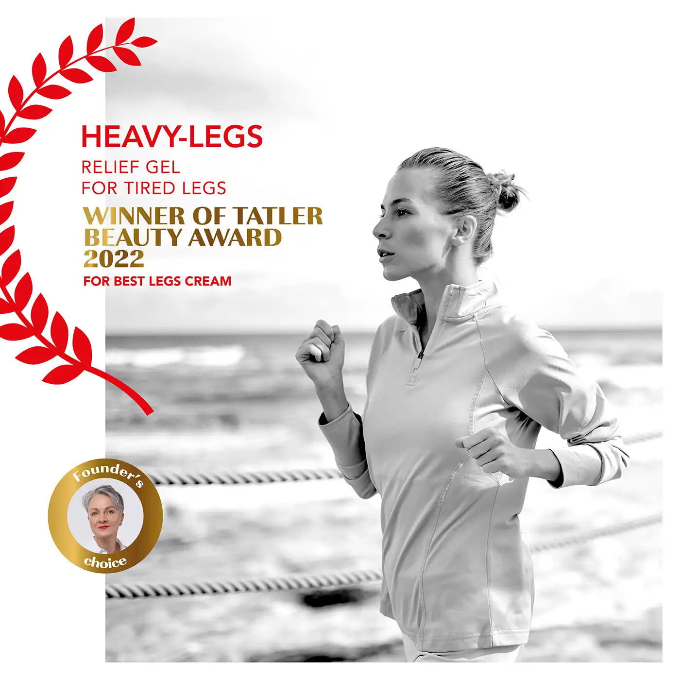 Heavy-Legs Cooling relief gel for tired legs and feet