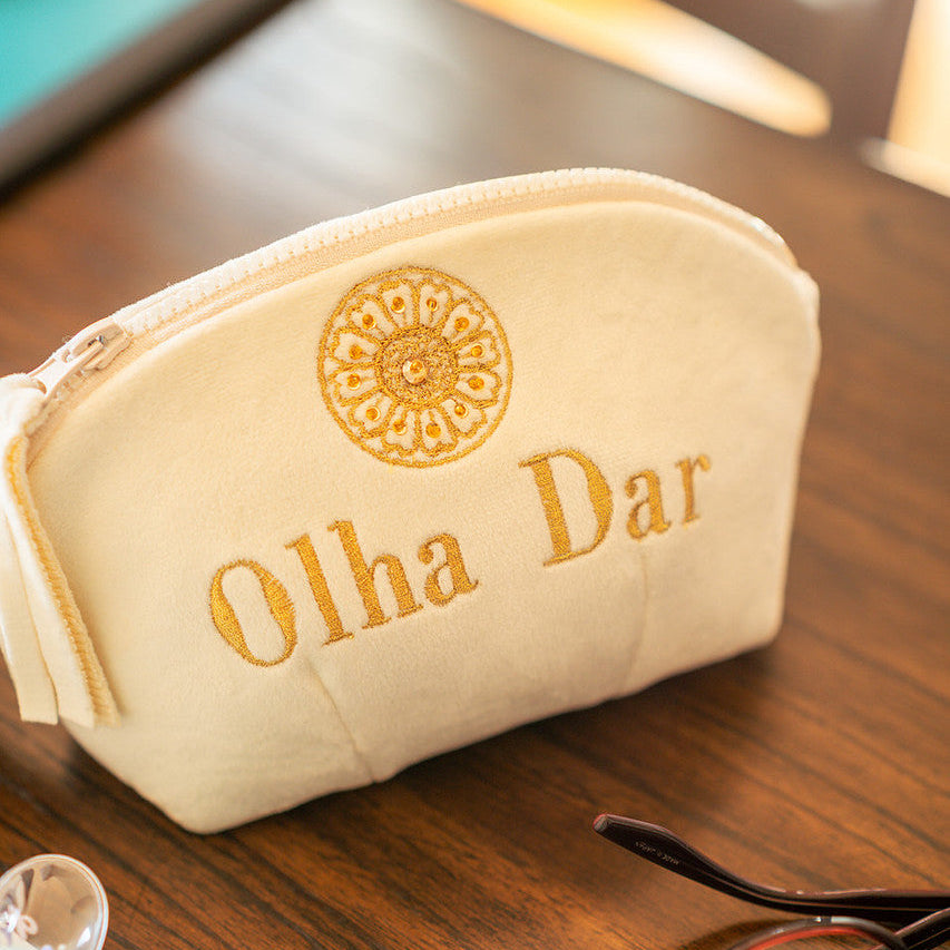 The Xenia Personalised cosmetic bag