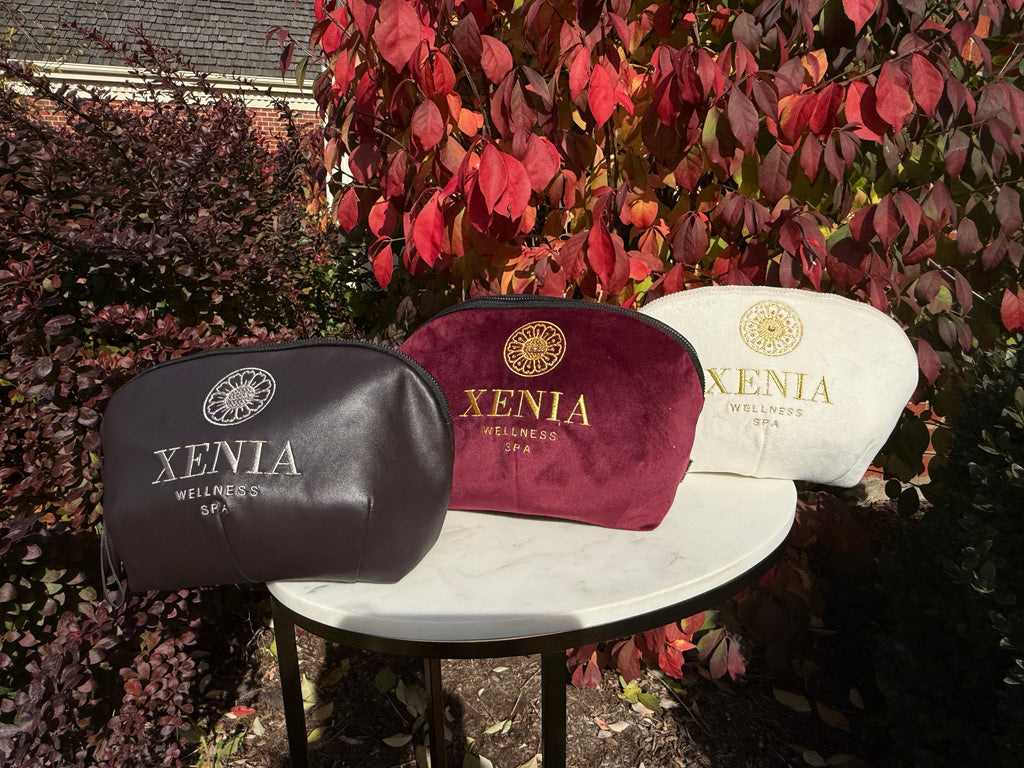 The Xenia Personalised cosmetic bag