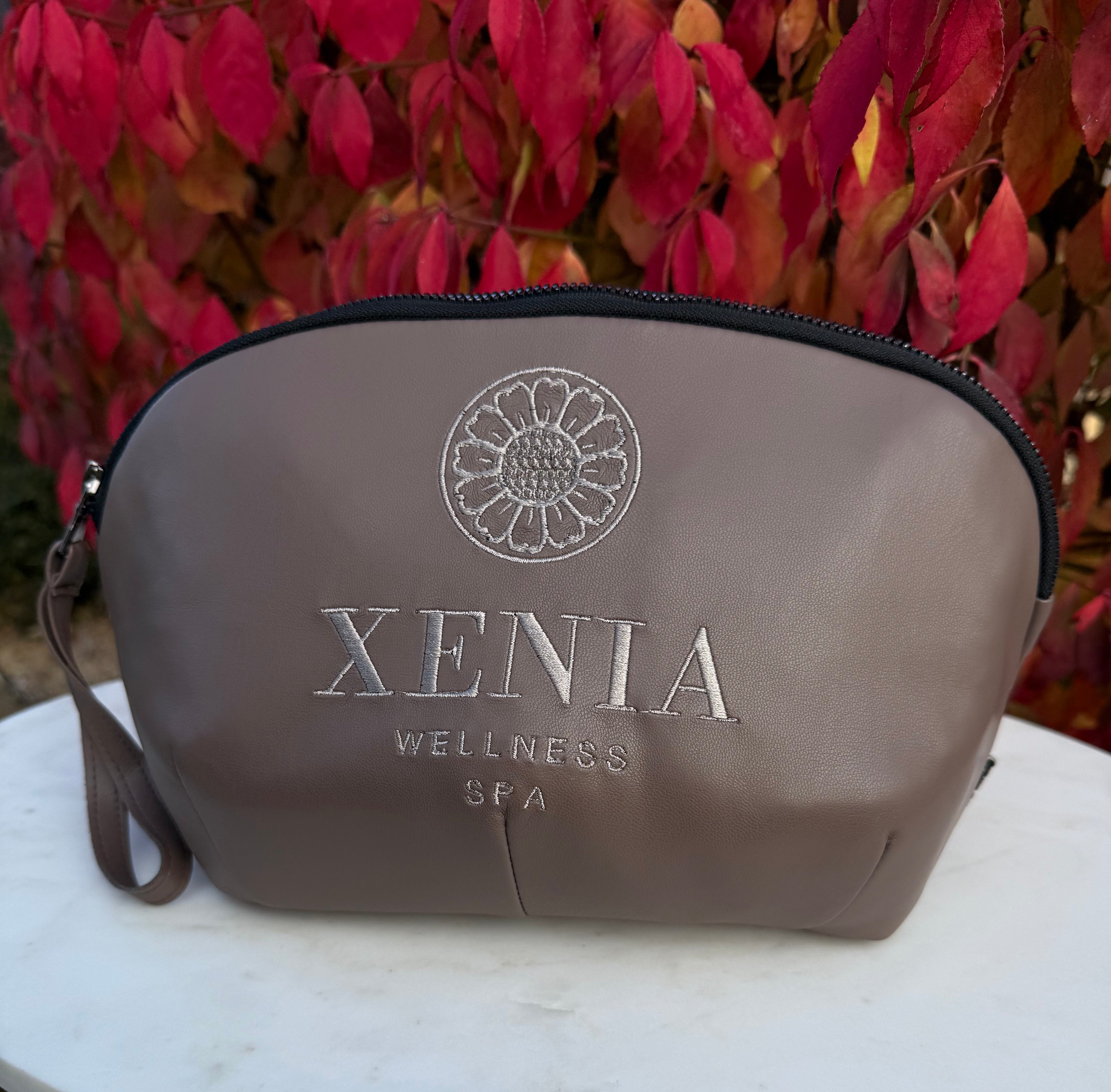 The Xenia cosmetic bag