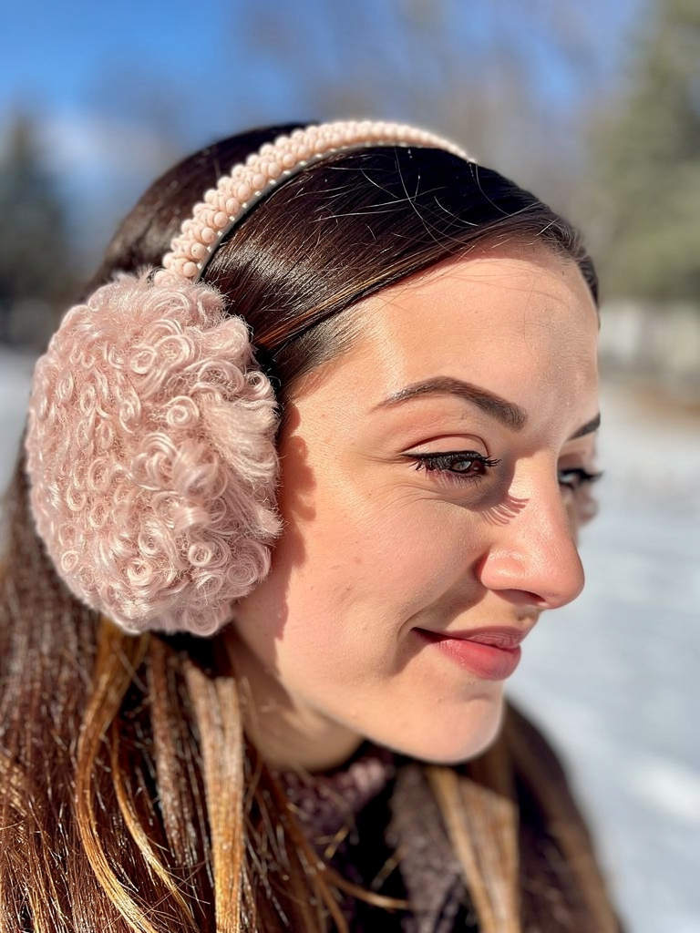 Handmade Winter Earmuffs Crafted with care in Ukraine